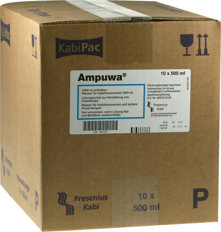 AMPUWA Plastikflasche Injektions-/Infusionslsg.