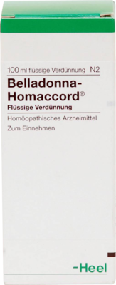 BELLADONNA HOMACCORD Tropfen - 100ml