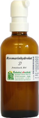 ROSMARIN HYDROLAT Sprühflasche - 100ml