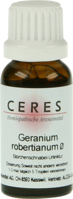 CERES Geranium robertianum Urtinktur - 20ml