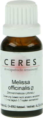 CERES Melissa officinalis Urtinktur - 20ml