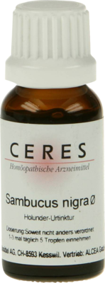 CERES Sambucus nigra Urtinktur - 20ml