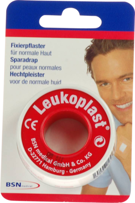 LEUKOPLAST 1,25 cmx5 m Blisterkarte - 1St - Fixierpflaster