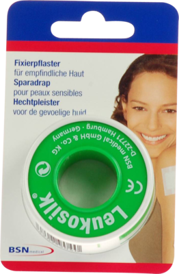 LEUKOSILK 1,25 cmx5 m Blisterkarte - 1St - Fixierpflaster