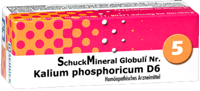 SCHUCKMINERAL Globuli 5 Kalium phosphoricum D6 - 7.5g
