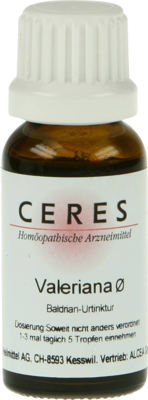 CERES Valeriana Urtinktur - 20ml