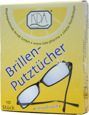 BRILLENPUTZTÜCHER KDA - 10St