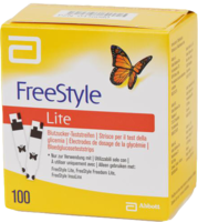 FREESTYLE Lite Teststreifen ohne Codieren - 100St - Blutzuckerteststreifen
