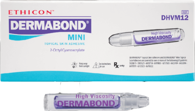 DERMABOND HVD mini topischer Hautkleber Ampullen - 12St
