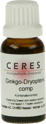 CERES Ginkgo dryopteris comp.Tropfen - 20ml