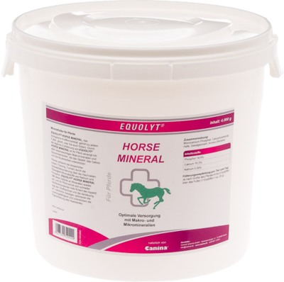 EQUOLYT Horse Mineral Pulver - 4kg - Vitamine & Mineralstoffe