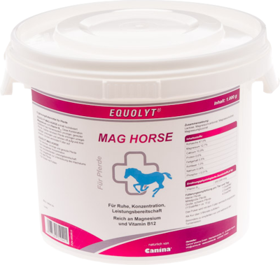 EQUOLYT Mag Horse Pulver - 1kg - Vitamine & Mineralstoffe
