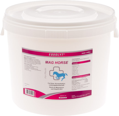 EQUOLYT Mag Horse Pulver - 3kg - Vitamine & Mineralstoffe