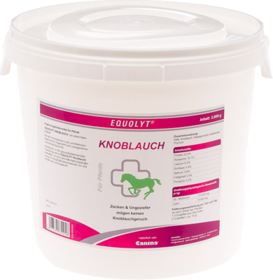 EQUOLYT Knoblauch Pulver vet. - 3kg - Fliegen, Bremsen & Co.