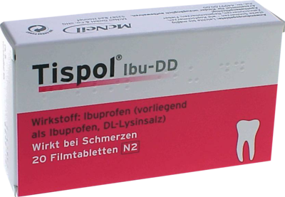 TISPOL Ibu DD Filmtabletten - 20St - Schmerzen