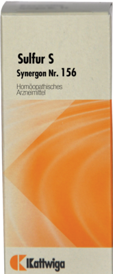 SYNERGON KOMPLEX 156 Sulfur S Tropfen - 50ml