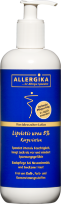 ALLERGIKA Lipolotio urea 5% - 500ml