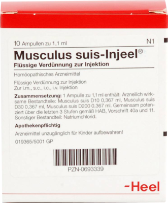 MUSCULUS SUIS Injeel Ampullen - 10St