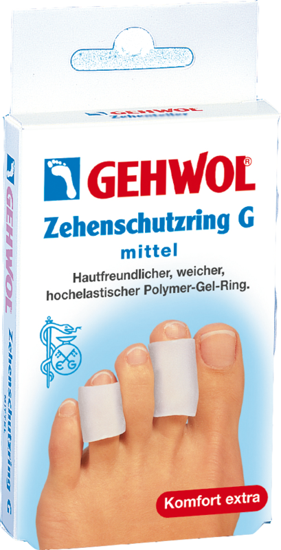 GEHWOL Polymer Gel Zehenschutzring G mittel