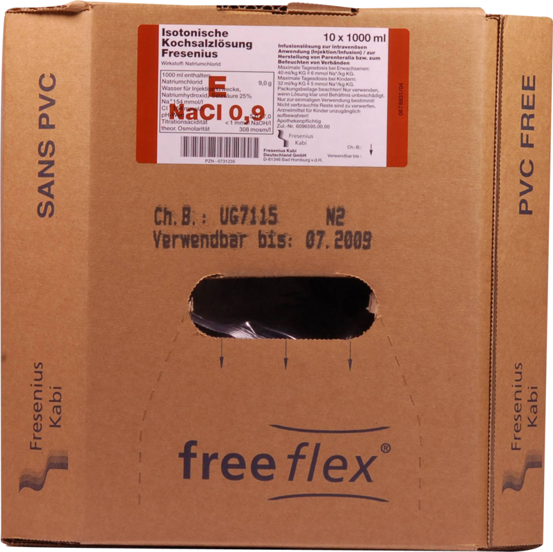 ISOTONISCHE Kochsalzlösung Fresenius freeflex