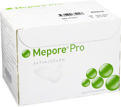 MEPORE Pro steril Pflaster 6x7 cm - 60St