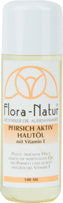 PFIRSICH AKTIV Hautöl Flora Natur - 100ml