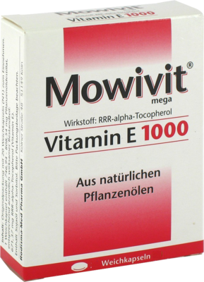 MOWIVIT Vitamin E 1000 Kapseln - 50St
