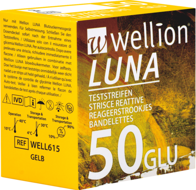 WELLION LUNA Blutzuckerteststreifen - 10St