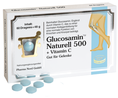 GLUCOSAMIN NATURELL 500 mg Pharma Nord Dragees - 60St
