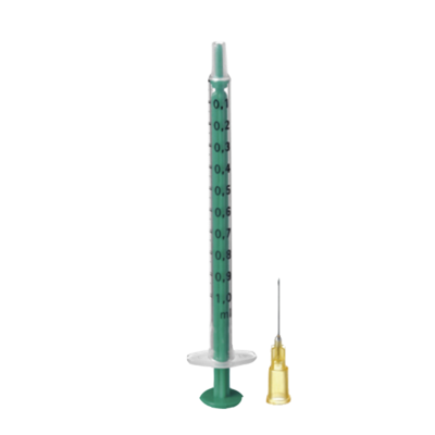 INJEKT F Feindosierungsspr.1 ml m.Kan.0,50x16 mm - 100X1ml