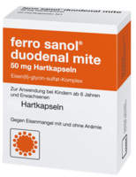FERRO SANOL duodenal mite 50 mg magensaftr.Hartk. - 100St
