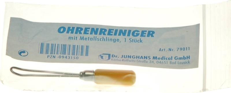 OHRENREINIGER m.Metallschlinge