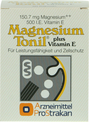 MAGNESIUM TONIL plus Vitamin E Kapseln - 50St - Magnesium