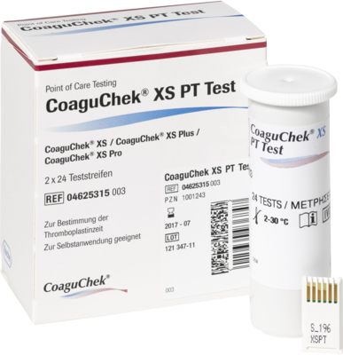 COAGUCHEK XS PT Test - 2X24St - Urinbecher, Urin- & Stuhltests