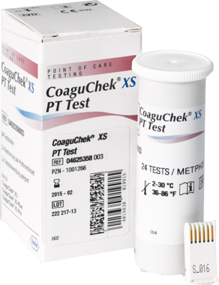 COAGUCHEK XS PT Test - 24St - Urinbecher, Urin- & Stuhltests