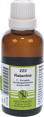 RATANHIA F Komplex Nr.222 Dilution - 50ml