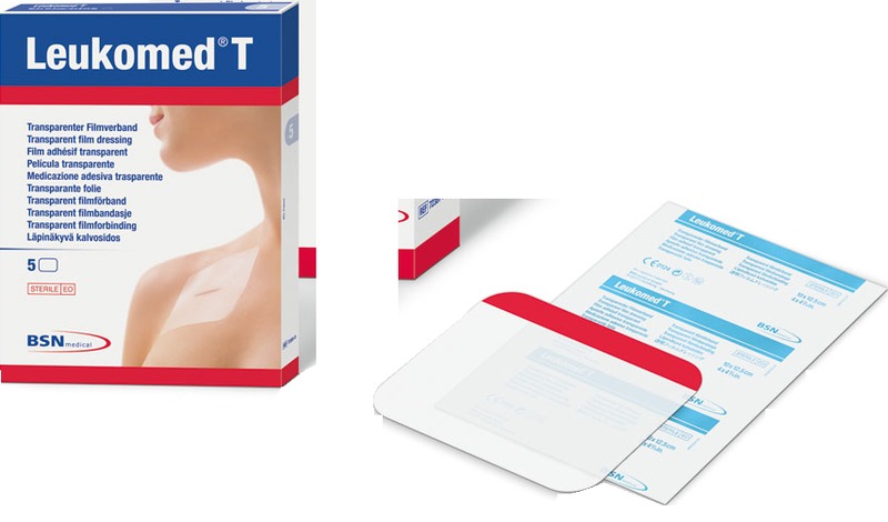 LEUKOMED transp.sterile Pflaster 5x7,2 cm