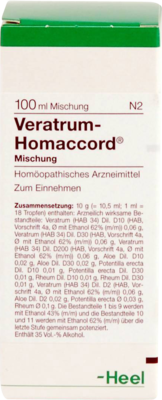 VERATRUM HOMACCORD Tropfen - 100ml