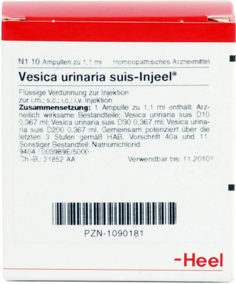 VESICA URINARIA suis-Injeel Ampullen - 10St