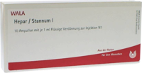 HEPAR STANNUM I Ampullen - 10X1ml
