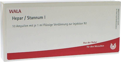 HEPAR STANNUM I Ampullen - 10X1ml