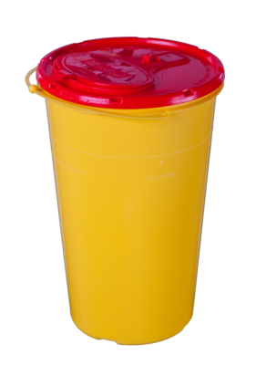 KANÜLENEIMER 1 l gelb - 1St