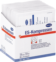 ES-KOMPRESSEN steril 7,5x7,5 cm 8fach - Kompressen