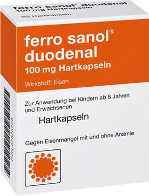 FERRO SANOL duodenal Hartkaps.m.msr.überz.Pell.