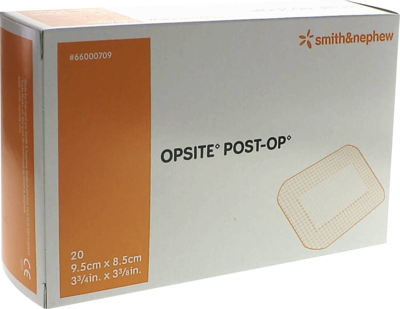 OPSITE Post-OP 8,5x9,5 cm Verband einzeln steril - 20X1St