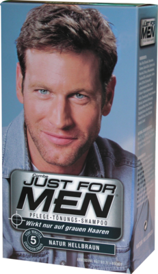 JUST for men Tönungsshampoo hellbraun - 60ml