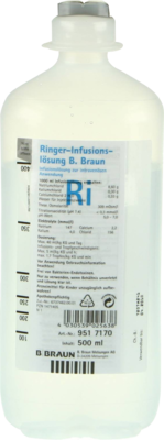 RINGER LÖSUNG B.Braun Ecoflac Plus - 500ml