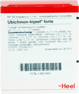 UBICHINON Injeel forte Ampullen - 10St - Heel