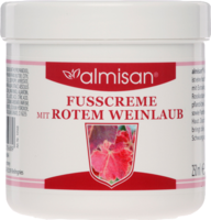ALMISAN Fußcreme mit rotem Weinlaub - 250ml
