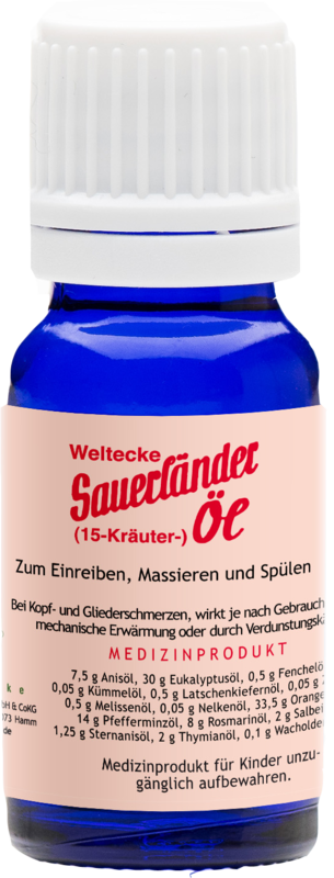 SAUERLÄNDER 15 Kräuter Öl